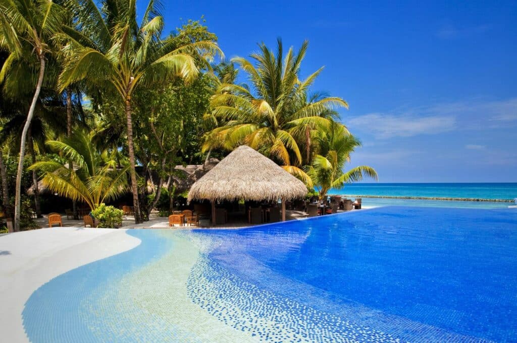 Maldives piscine