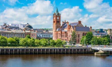 Paysage époustoouflant d'Irlande