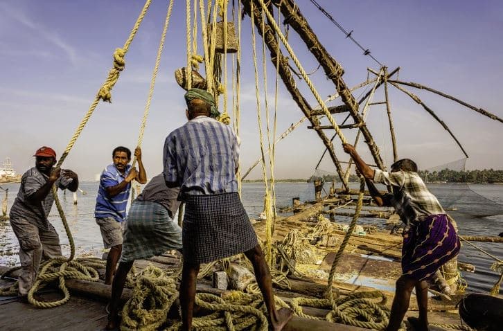 Cochin vissersnetten