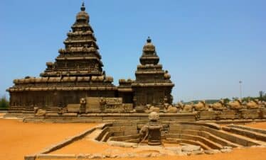 Le temple Mamallapuram, magnifique