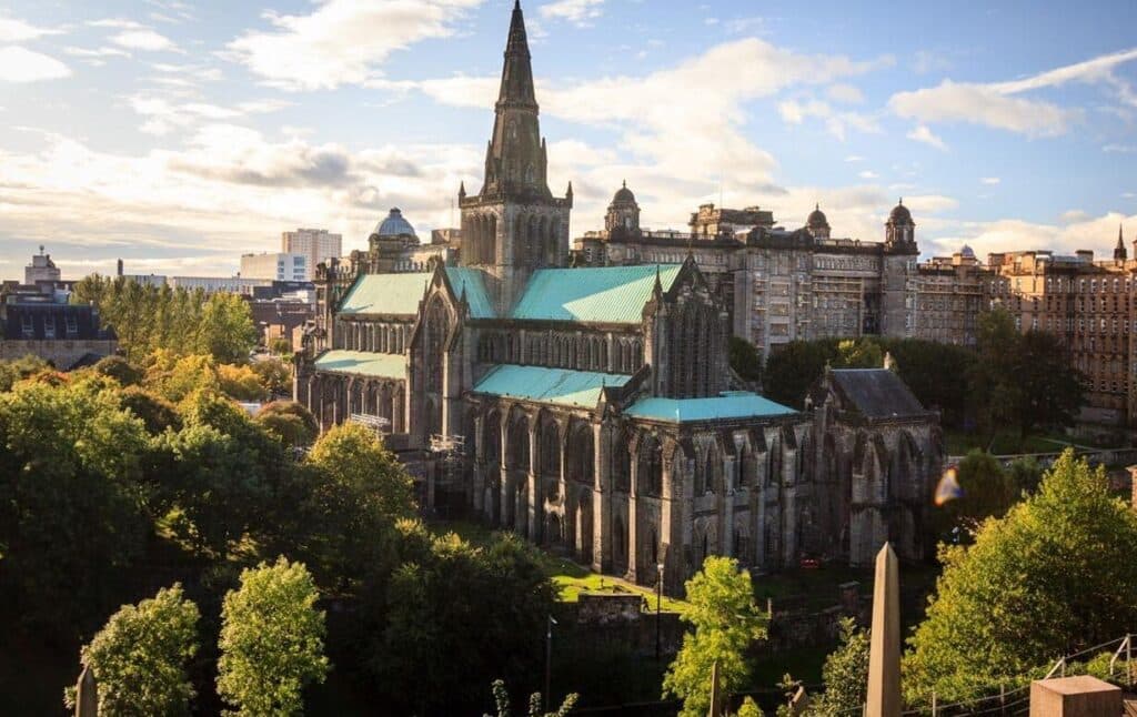 Magnifique cathédrale de Glasgow Kathedraal