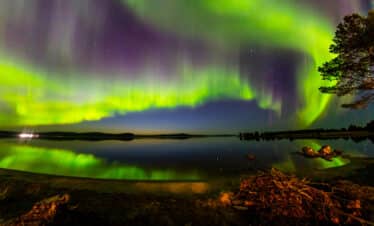 Magnifiques aurores boréales