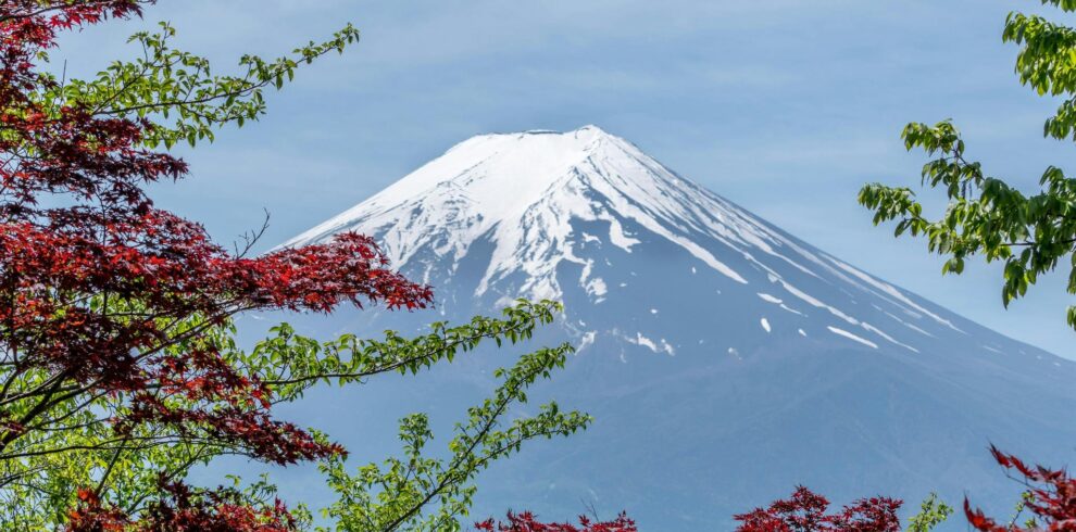 Incroyable mont Fuji dans toute sa splendeur