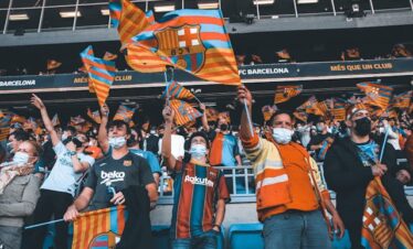 Ambiance au stade de la FC Barcelone