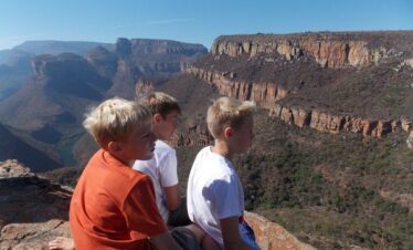 Des enfants en afrique du sud