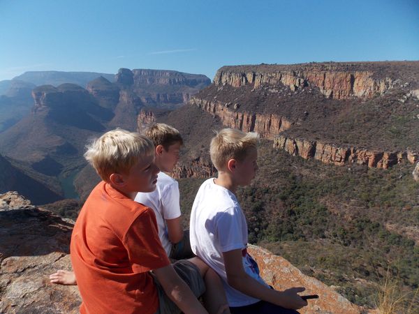 Des enfants en afrique du sud