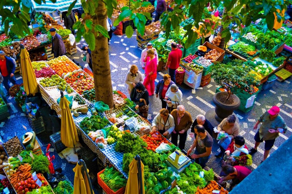 Madeira markt